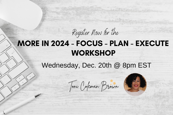 Crafting a Strategic Plan is the Key to Getting More in 2024!