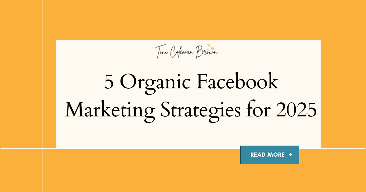 FREE Leads – 5 Organic Facebook Marketing Strategies for 2025