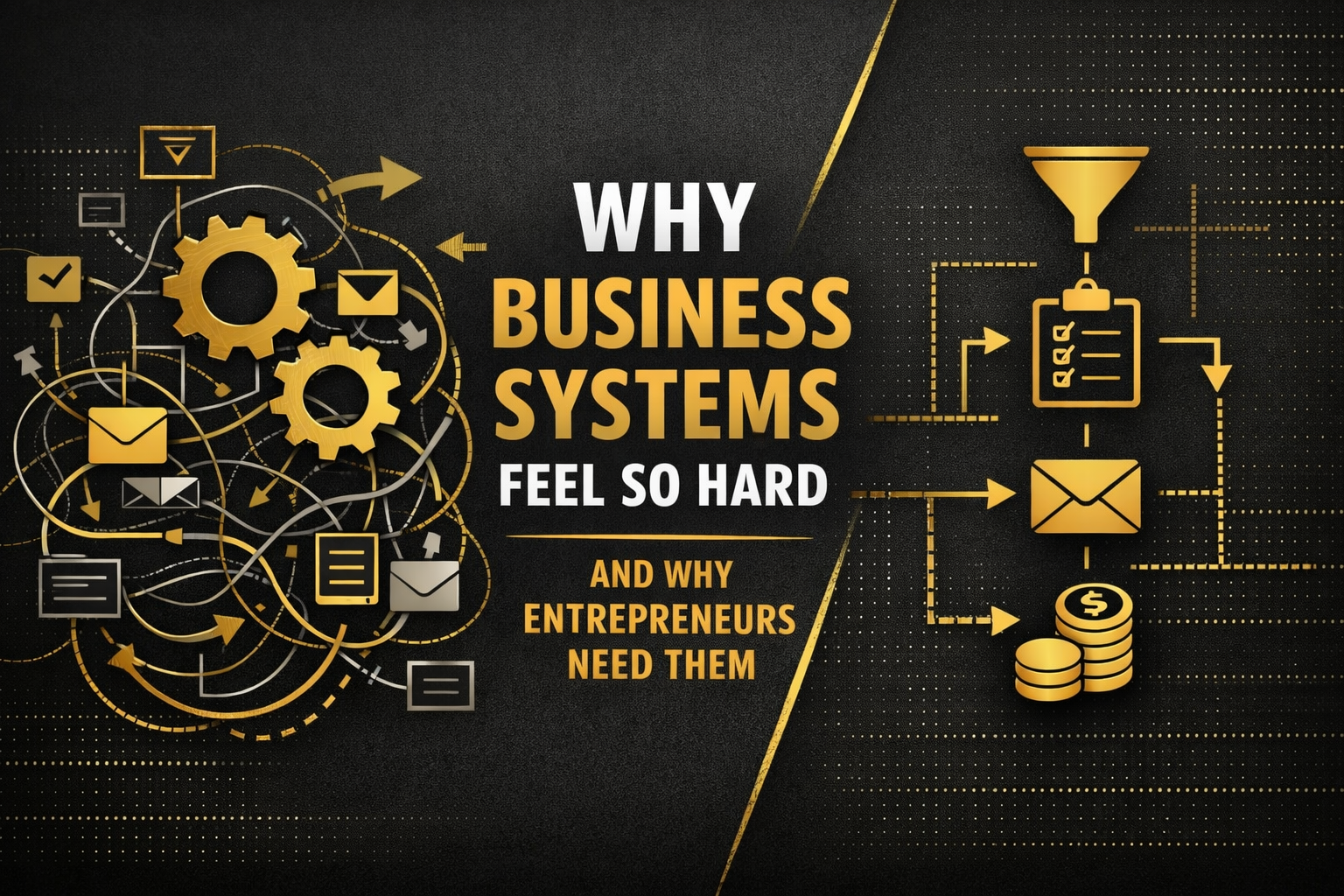 Why Business Systems Feel So Hard (And Why Entrepreneurs Need Them)