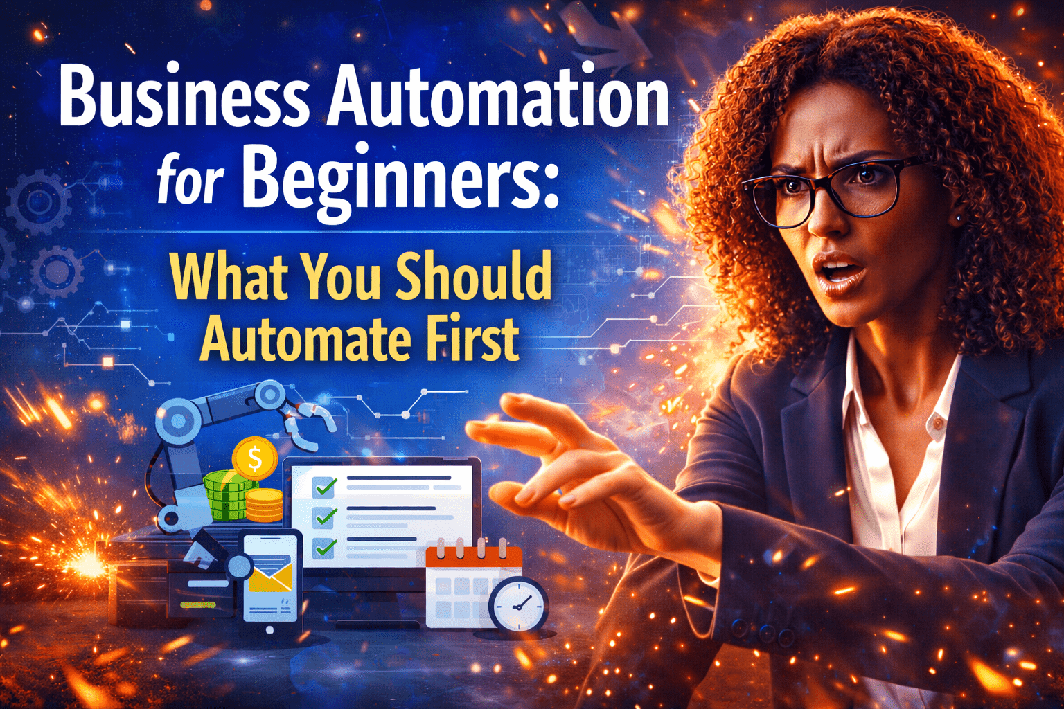 Business Automation for Beginners: What You Should Automate First